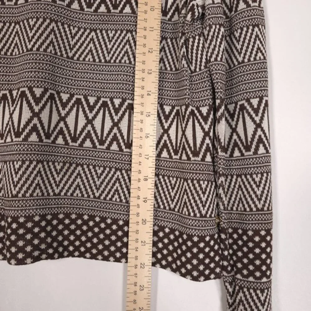 ST. JOHN COLLECTION Women’s Knit Top Pullover Geometric USA🇺🇸MADE Size 4‎